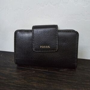 Fossil Black Leather Wallet